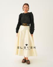 kadın vintage etek krem