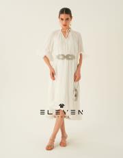 kadın volanlı tasarım elbise beyaz