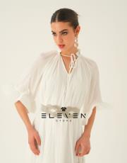 kadın volanlı tasarım elbise beyaz 2