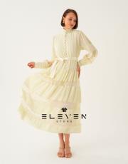 kadın rahat şifon elbise krem 4