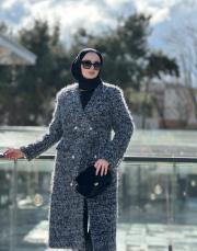 bologna tasarım kaban gri