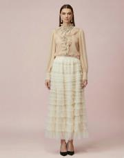 incili tasarım gömlek bej 4