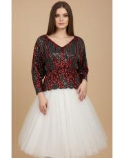 pullu bluz kırmızı 2