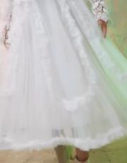 tül etek ithal beyaz 2