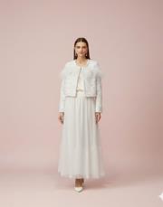 klasik tül etek beyaz 2