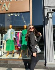 kelebek taş detay gömlek ithal siyah 3