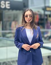 belden ayarlı  keten takım lacivert 4