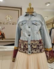 etnik kot ceket mavi 3