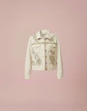 tasarım kot ceket kırık beyaz 2