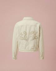 tasarım kot ceket kırık beyaz 3