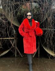 kürk ithal kırmızı 3