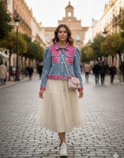 tasarım kot ceket mavi 5