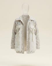 kürk inci detay ithal krem 2